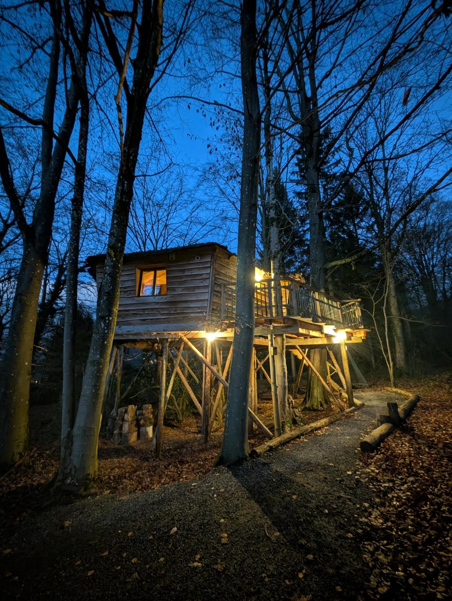 B&B La Cabane Du Bois Dormant Spa Eksteriør billede