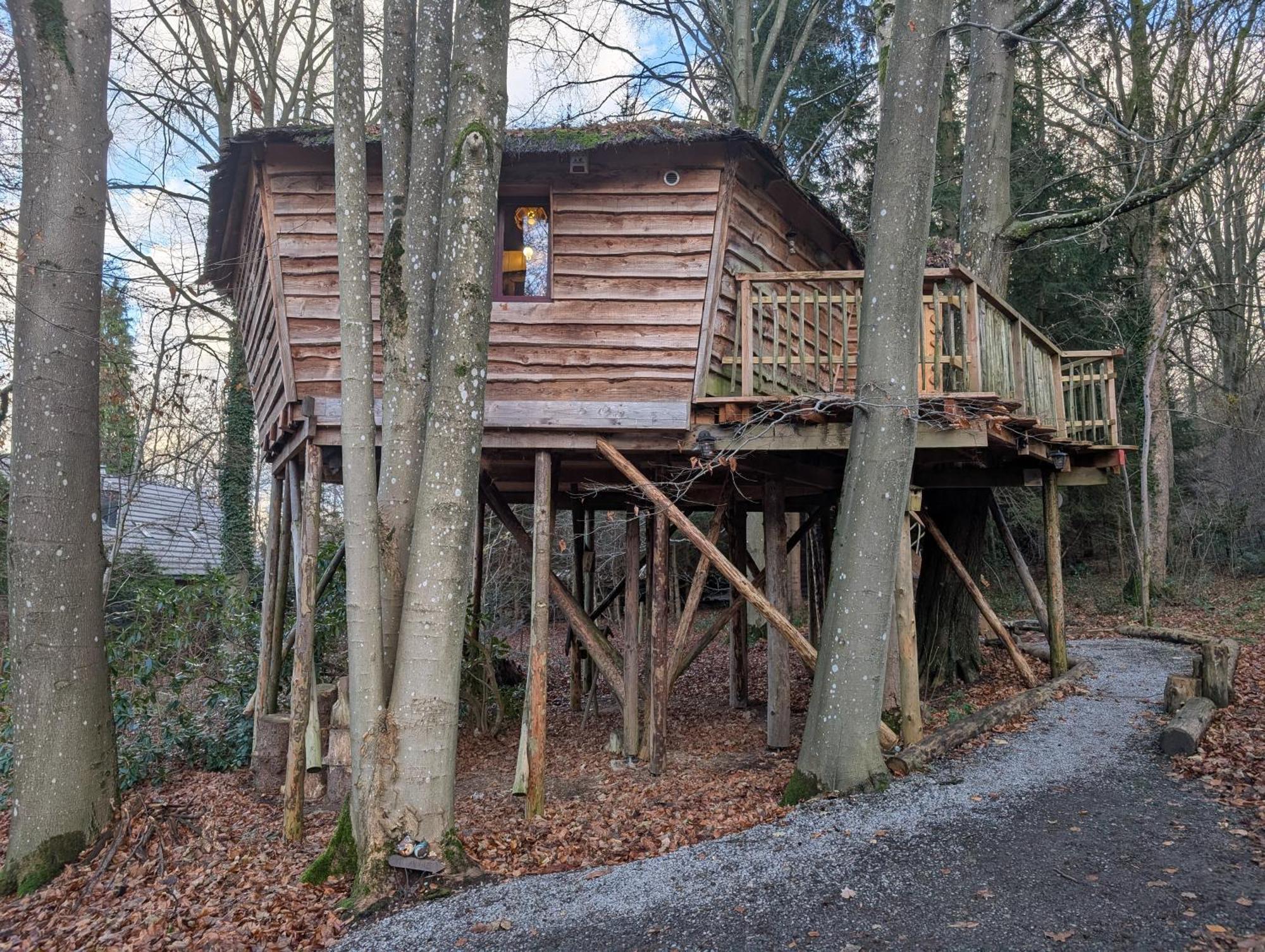 B&B La Cabane Du Bois Dormant Spa Eksteriør billede