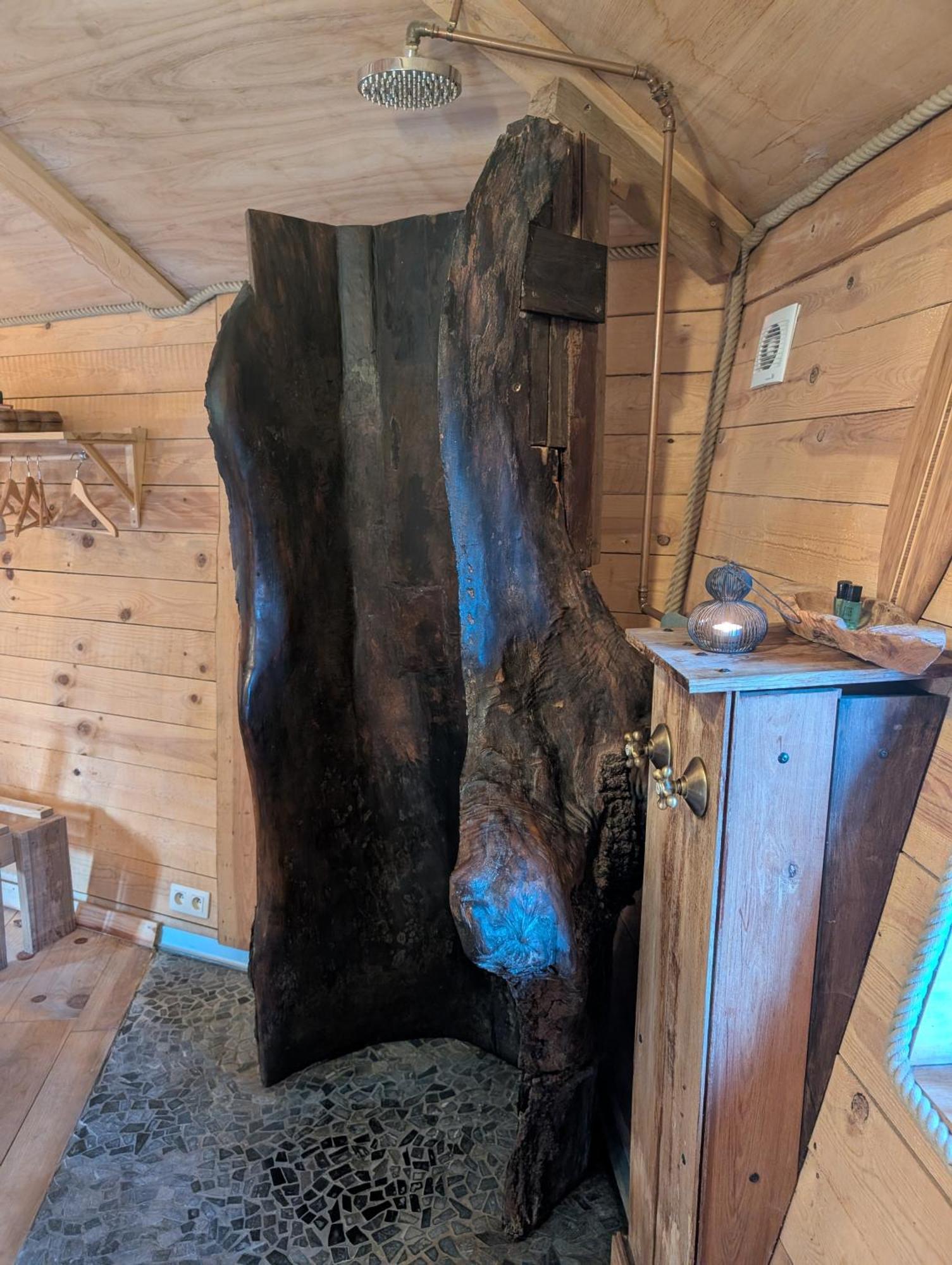 B&B La Cabane Du Bois Dormant Spa Eksteriør billede