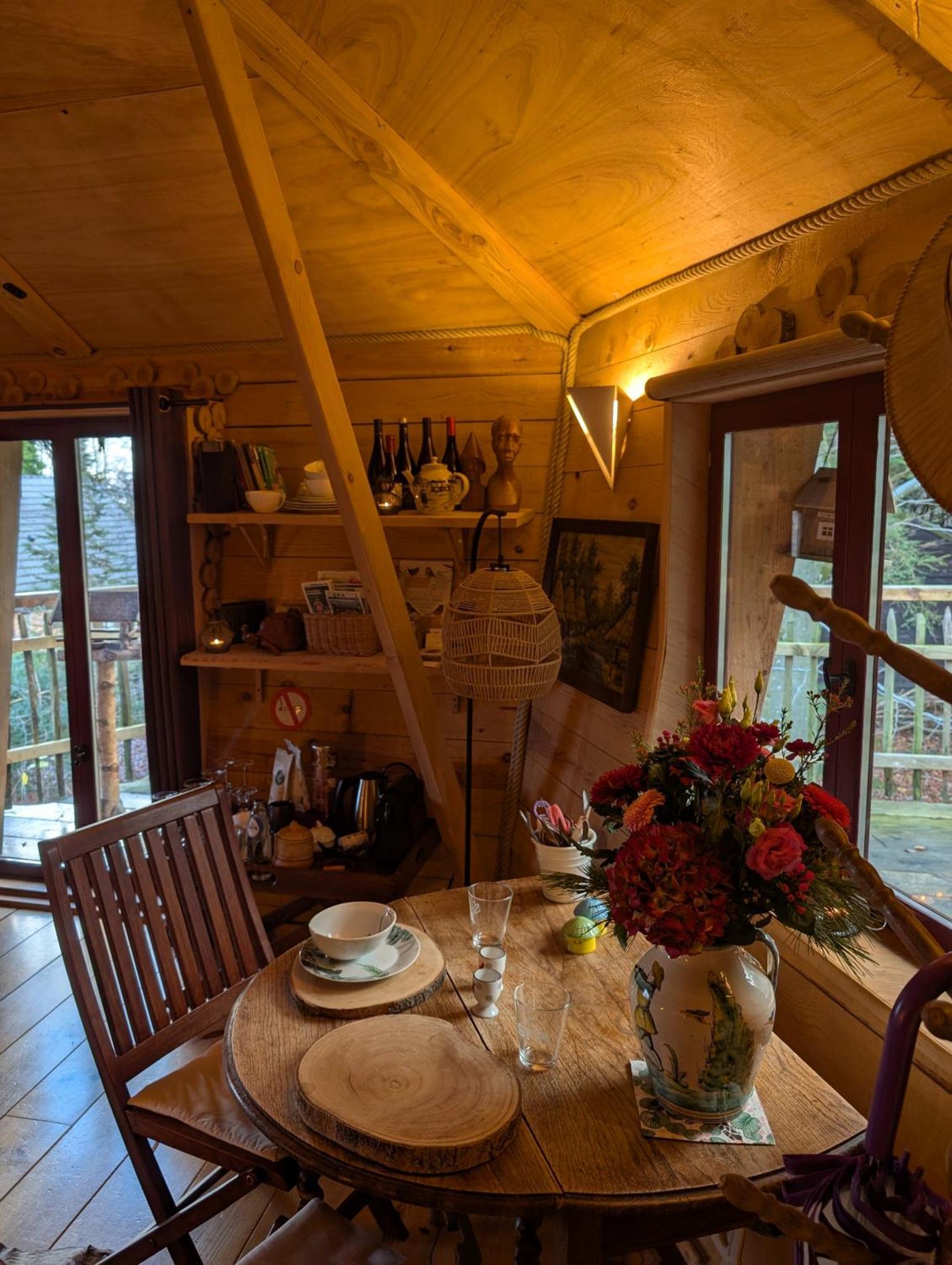B&B La Cabane Du Bois Dormant Spa Eksteriør billede